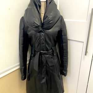 Knowles & Carter lambskin leather coat